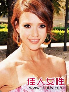 歐美明星代表：Jessica Alba