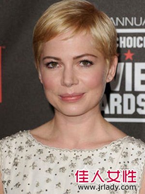 Michelle Williams 精靈短發