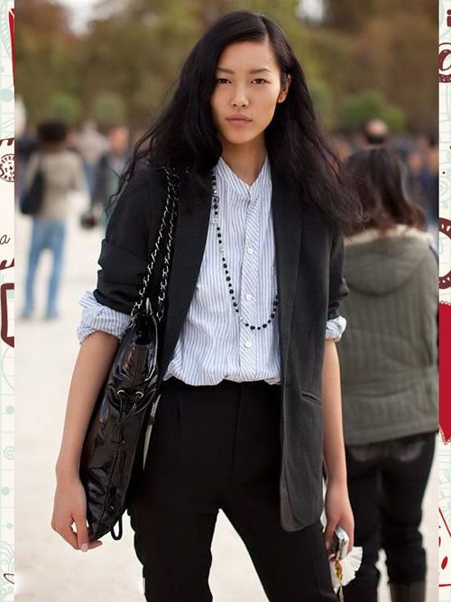 名模劉雯最新街拍元素推薦 引領2013歐美最新街拍時尚