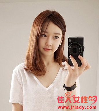 韓式偏分發型 韓式偏分發型
