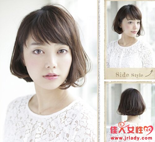 內扣梨花頭造型圖片 清爽又甜美
