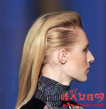 超模簡單發型 名模教你如何梳頭發