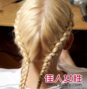 麻花辮隨意不隨便 六步偽裝超模艷星