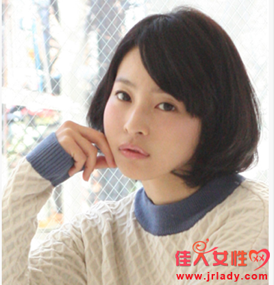 圓臉女生適合什麼短發 個性蘑菇頭甜美吸睛