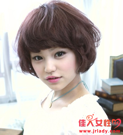 圓臉女生適合什麼短發 個性蘑菇頭甜美吸睛