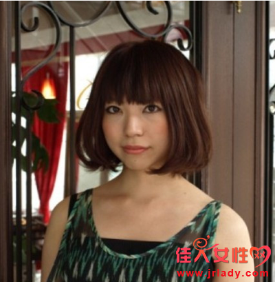 大臉女生適合的短發 擊潰大臉有絕招