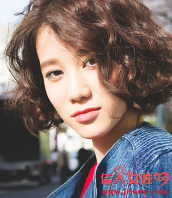 韓國短卷發發型 韓國短卷發發型