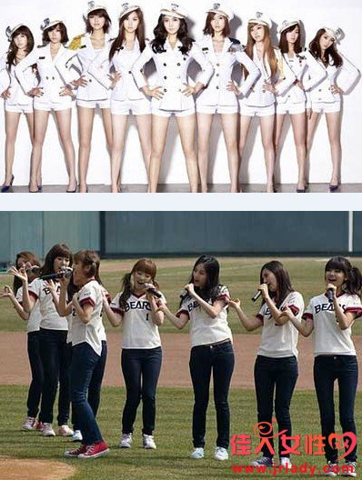 韓國當紅女子組合：少女時代