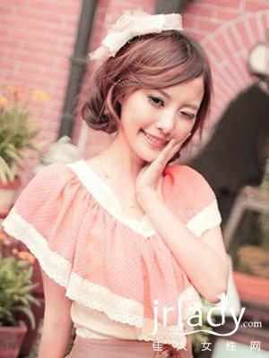 韓式發型搖身變清新小美女(組圖)