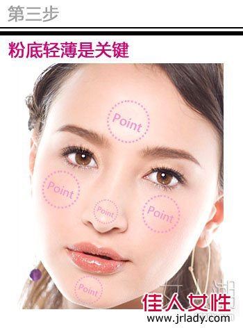 夏日清爽裸妝