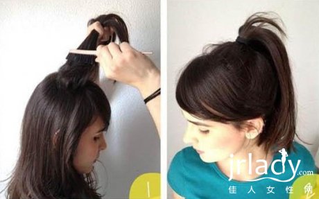 2013夏日發型：清爽美式編發盤發發型DIY