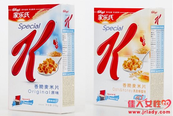 傢樂氏香脆麥米片Special K 2周窈窕計劃,低熱量飽腹感大作戰